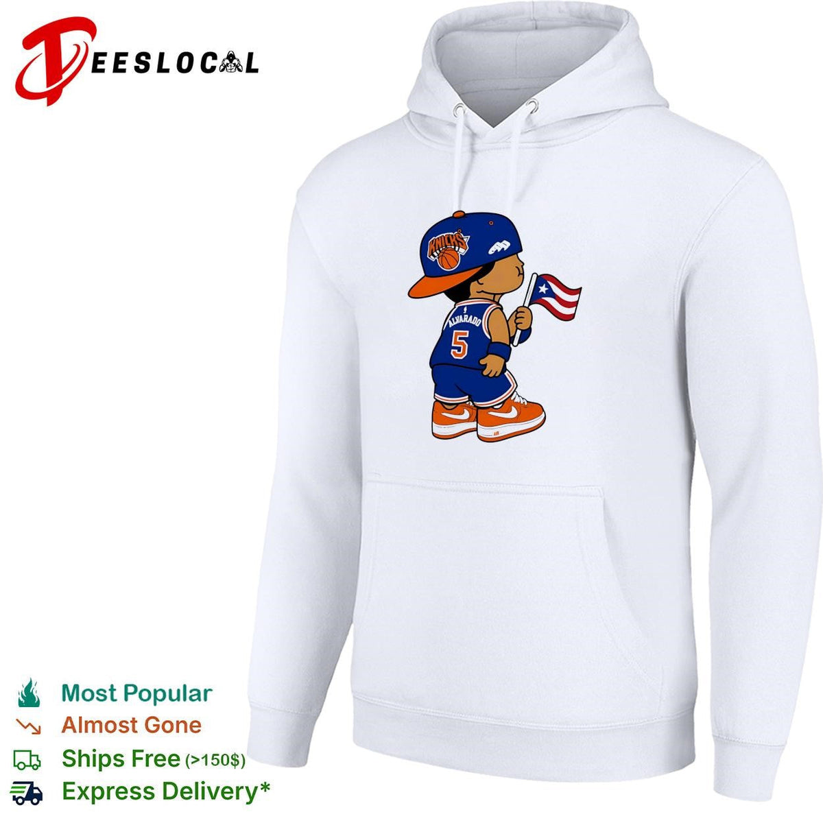 Jose Alvarado Puerto Rico flag shirt Unisex