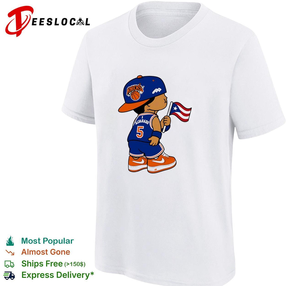 Jose Alvarado Puerto Rico flag shirt Unisex