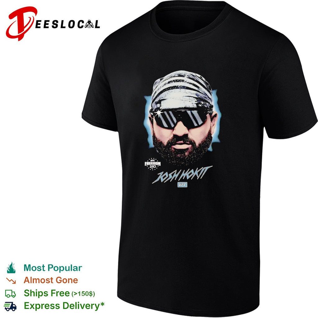 Josh Hokit UFC Freedom 250 Ultimate Fighting Championship big head poster shirt Unisex