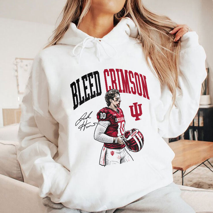 Josh Hoover Bleed Crimson T Shirt