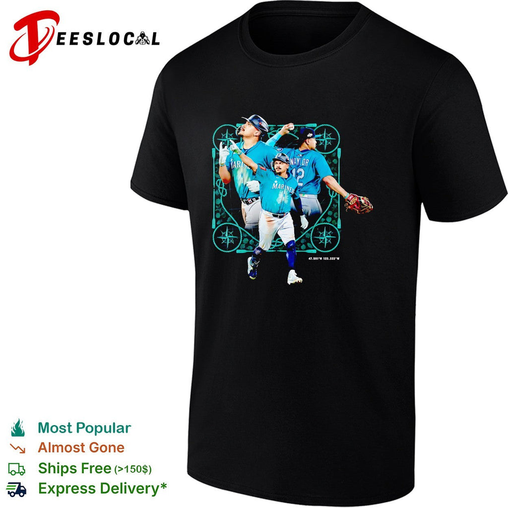 Josh Naylor Seattle Mariners celebration catch shirt Unisex