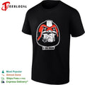 Judge Dredd Comic Book Face Illustration Logo Black Graphic Logo shirt Unisex