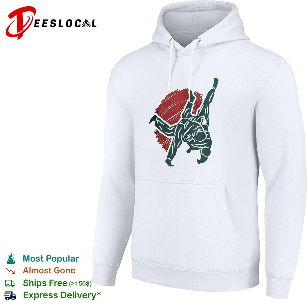 Judo Martial Arts Japanese Rising Sun Design Athletic Competition Martial Arts shirt Unisex