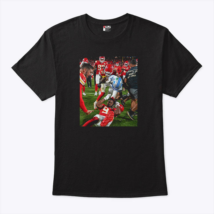 Juju Smith-Schuster Vs Brian Branch Tackle Postgame Scuffle Breaks Out Shirt Unisex