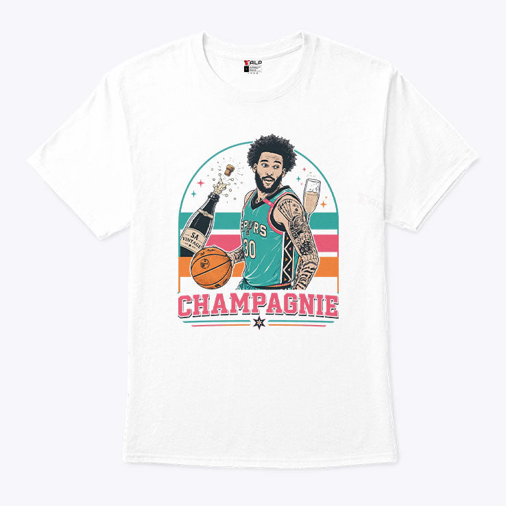 Julian Champagnie Funny Champagne T Shirt Unisex