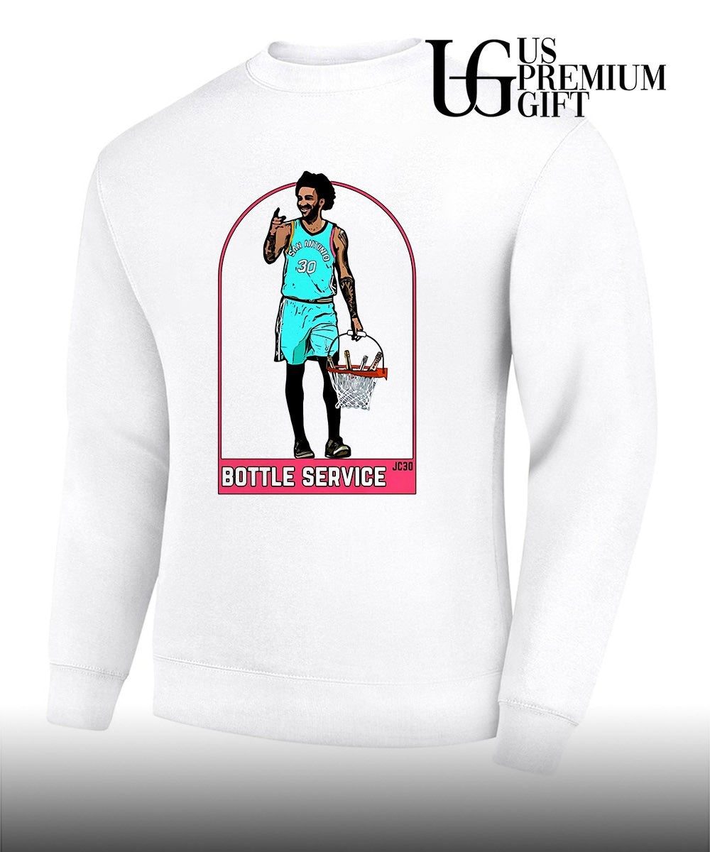 Julian Champagnie San Antonio Spurs NBA Bottle Service shirt Unisex