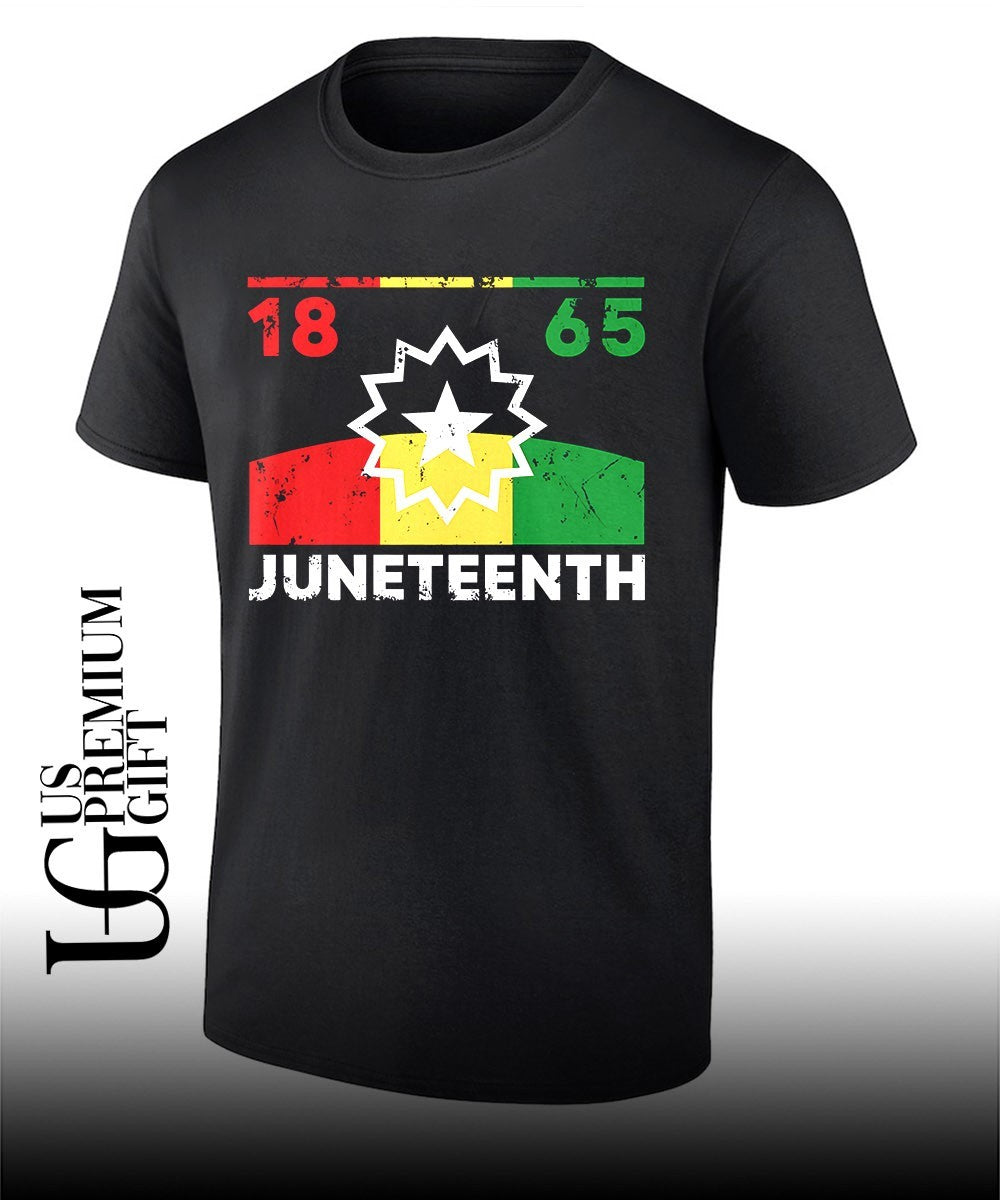 Juneteenth 1865 celebration African American Freedom Day Flag shirt Unisex