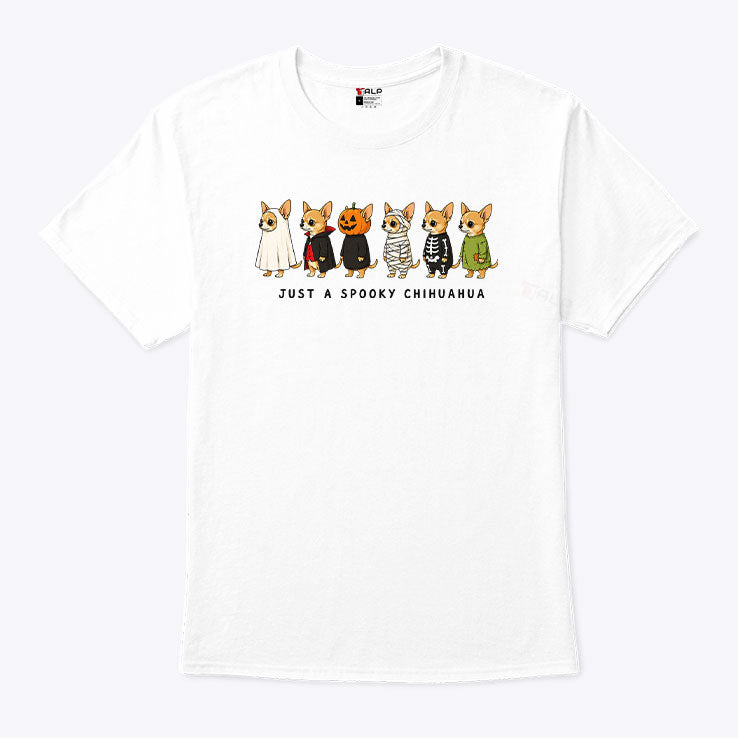 Just A Spooky Chihuahua Halloween T Shirt