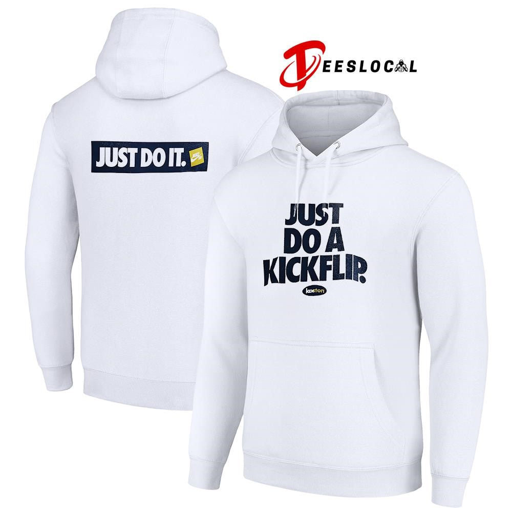 Just do a kickflip x Koston logo shirt Unisex