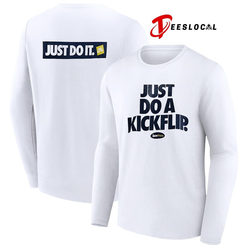 Just do a kickflip x Koston logo shirt Unisex