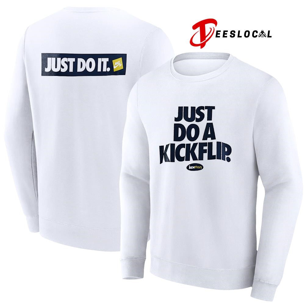 Just do a kickflip x Koston logo shirt Unisex