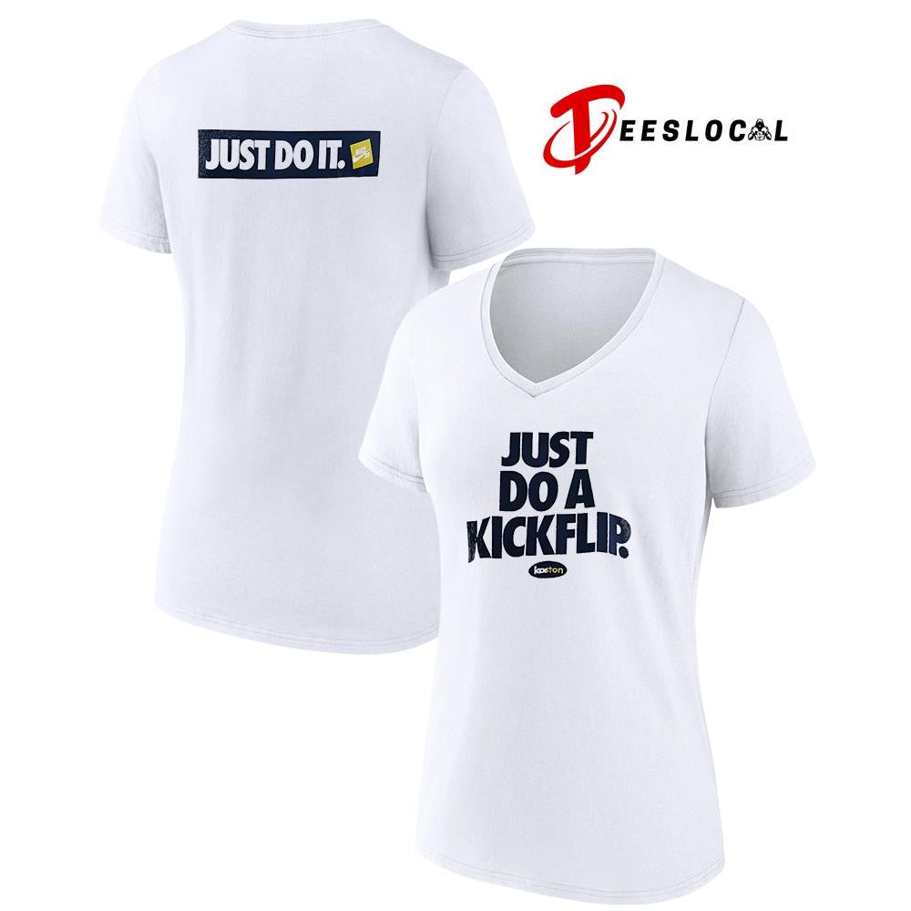 Just do a kickflip x Koston logo shirt Unisex