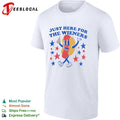 Just here for the wieners hot dog shirt Unisex