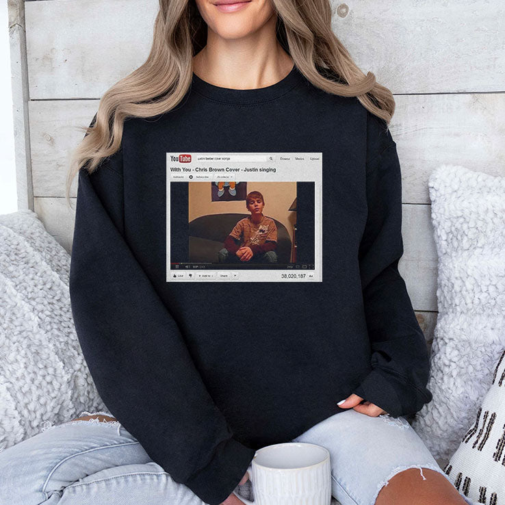 Justin Bieber Cover With You T Shirt Unisex