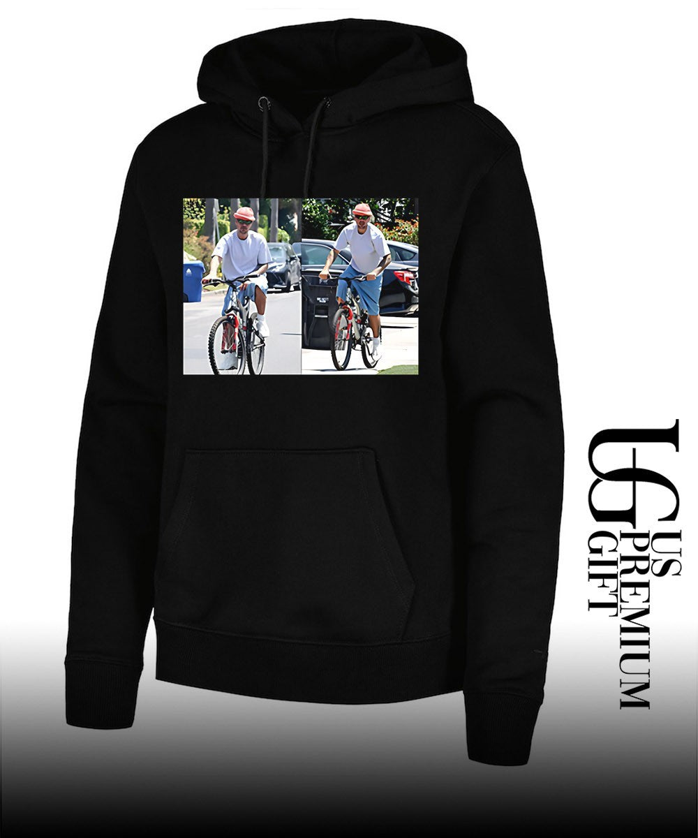 Justin Bieber cycling photo shirt Unisex