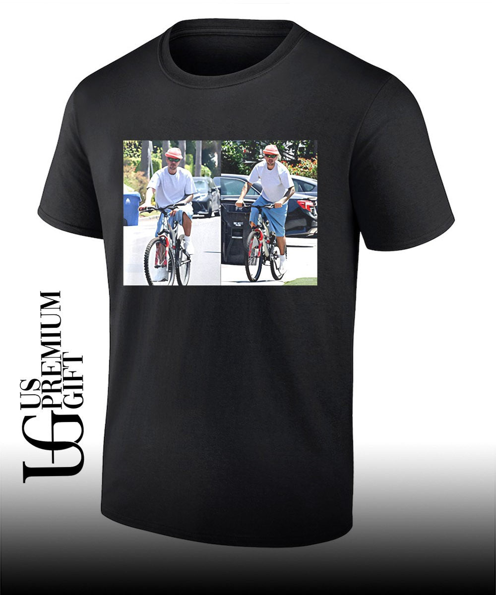 Justin Bieber cycling photo shirt Unisex