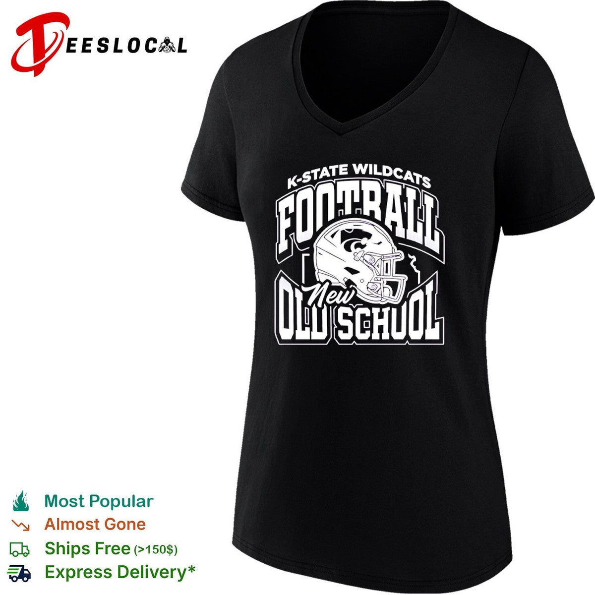 K-State Wildcats Football New Old School shirt Unisex