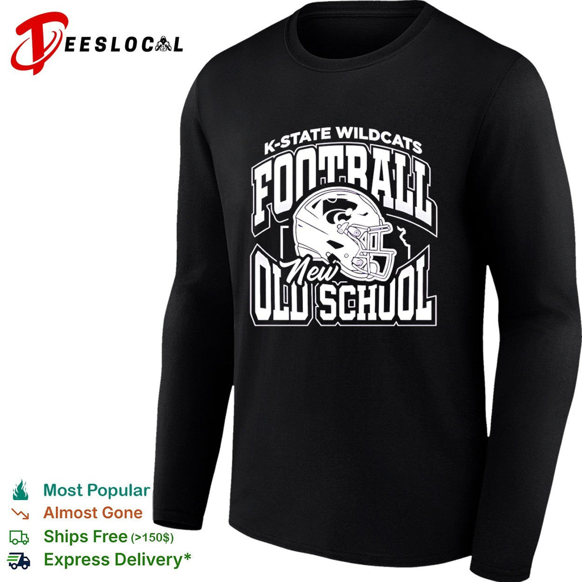 K-State Wildcats Football New Old School shirt Unisex