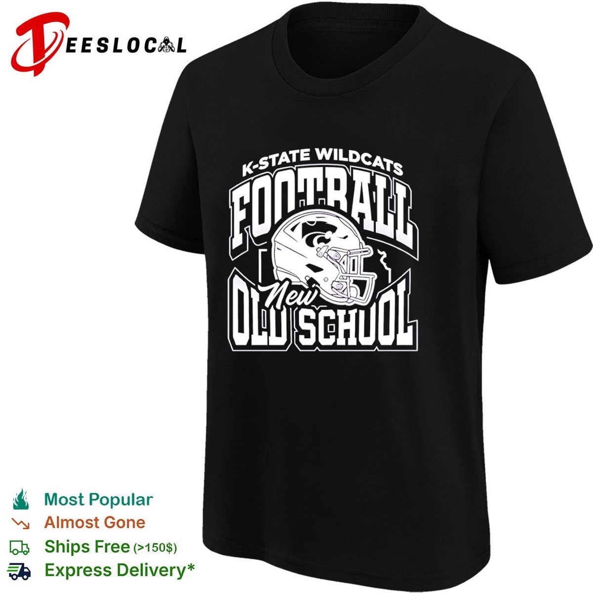 K-State Wildcats Football New Old School shirt Unisex