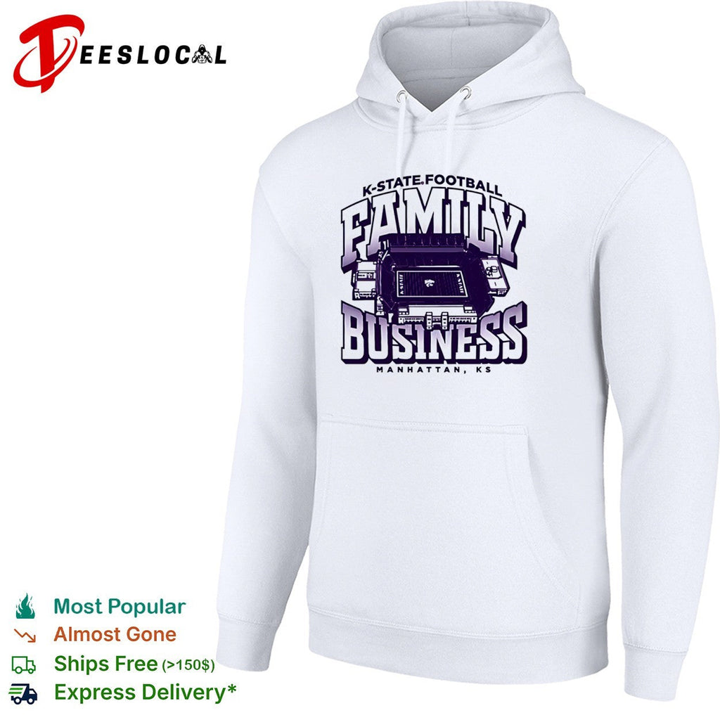 K-State Wildcats football Family Business Manhattan KS Stadium shirt Unisex