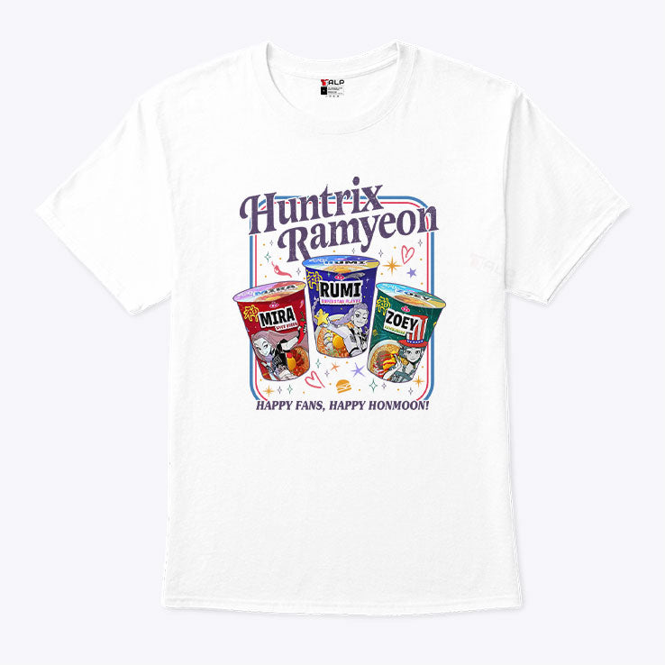 KPop Demon Hunters Huntrix Ramyeon T Shirt Unisex