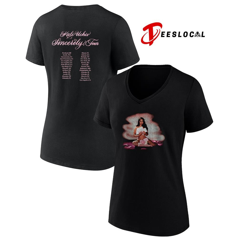 Kali Uchis the Sincerely tour dates graphic shirt Unisex