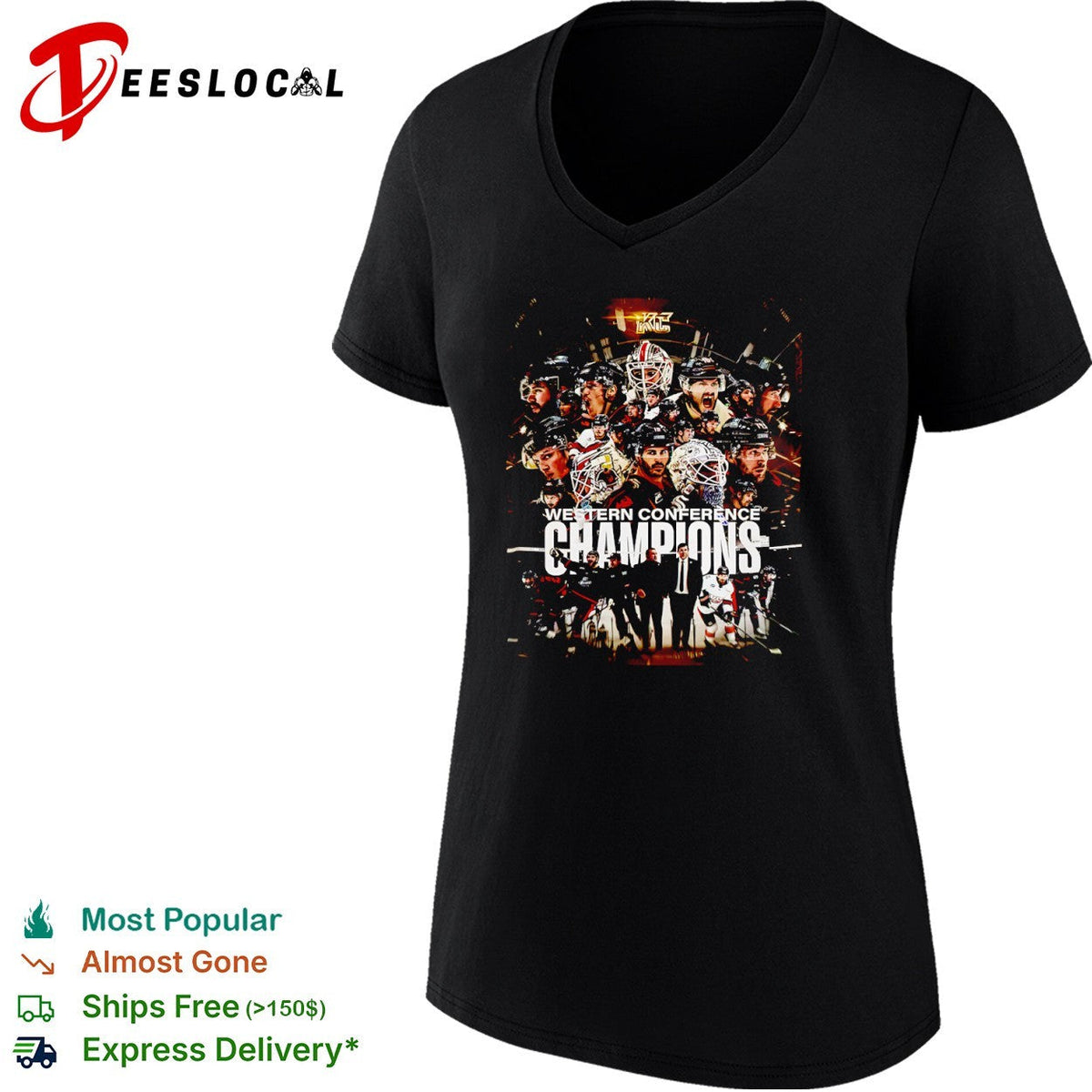 Kamloops Blazers Western Conference Champions 2023 Roster Collage Ice Hockey shirt Unisex