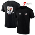 Kansas City Chiefs Derrick Thomas X MADE MOBB 58 signature graphic shirt Unisex