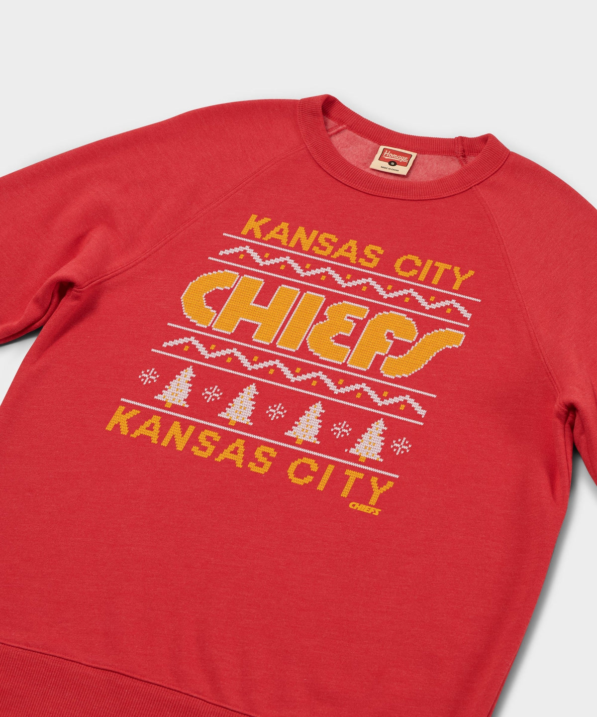 Kansas City Chiefs Holiday Crewneck Unisex