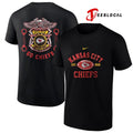 Kansas City Chiefs law enforcement tribute protect and serve logo shirt Unisex