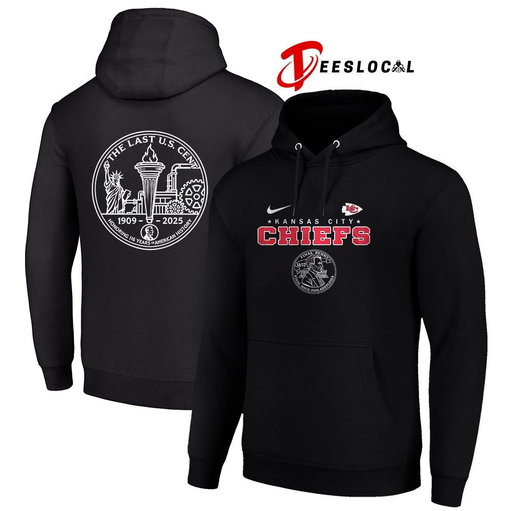 Kansas City Chiefs the last US cent honoring 116 years of America history shirt Unisex