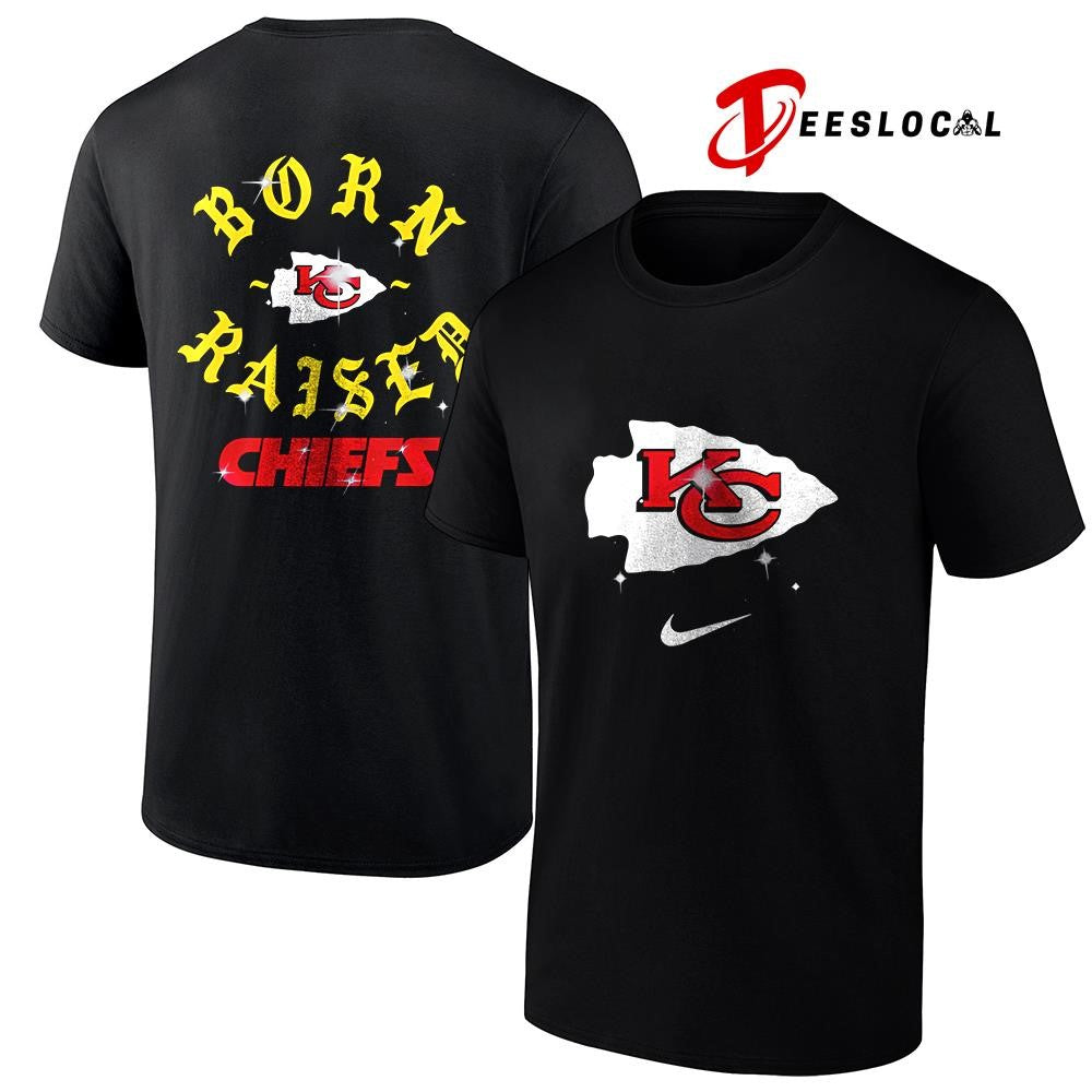 Kansas City Chiefs x Born and Raised logo shirt Unisex