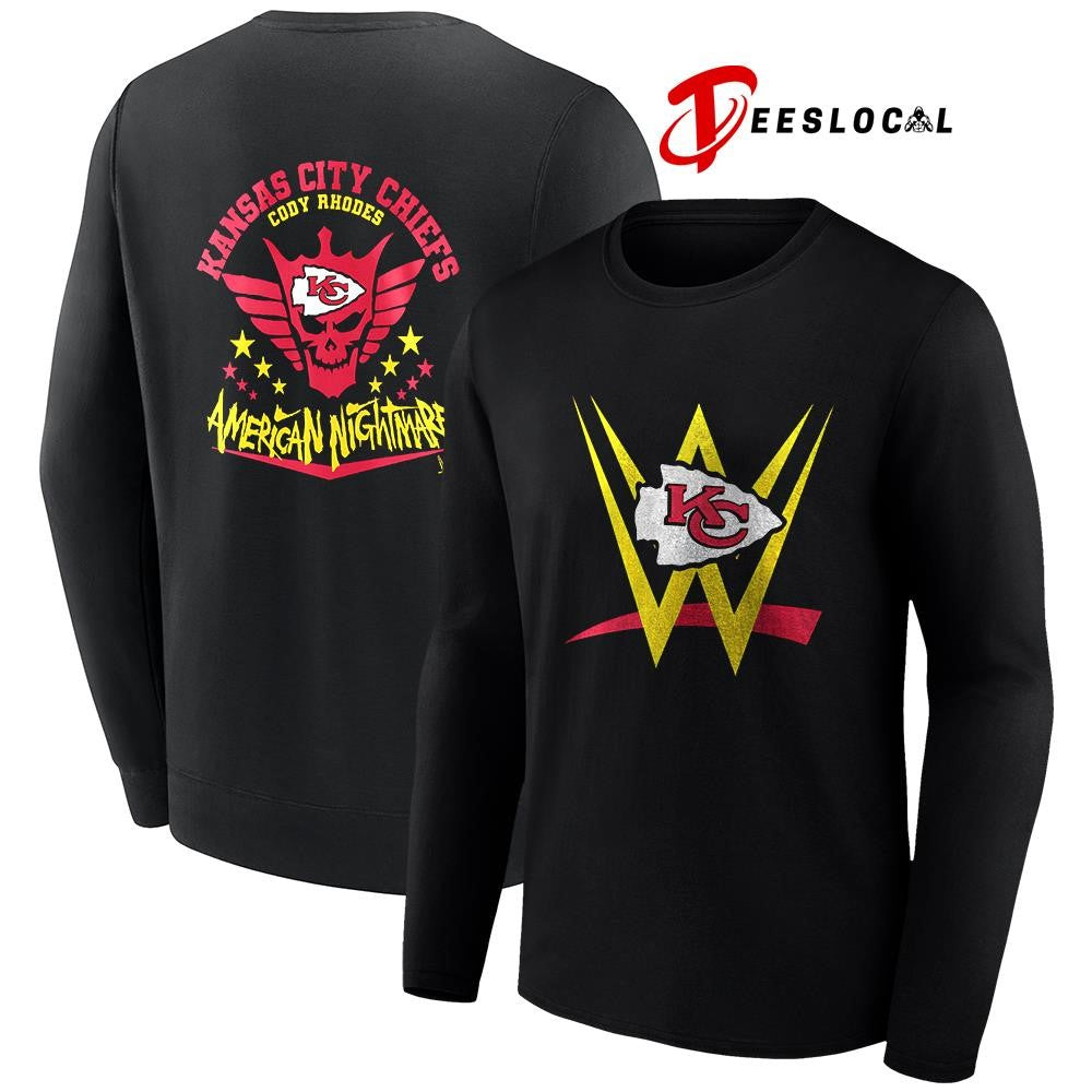 Kansas City Chiefs x Cody Rhones American nightmare logo shirt Unisex