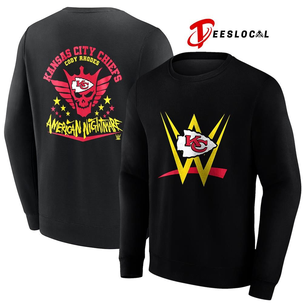 Kansas City Chiefs x Cody Rhones American nightmare logo shirt Unisex