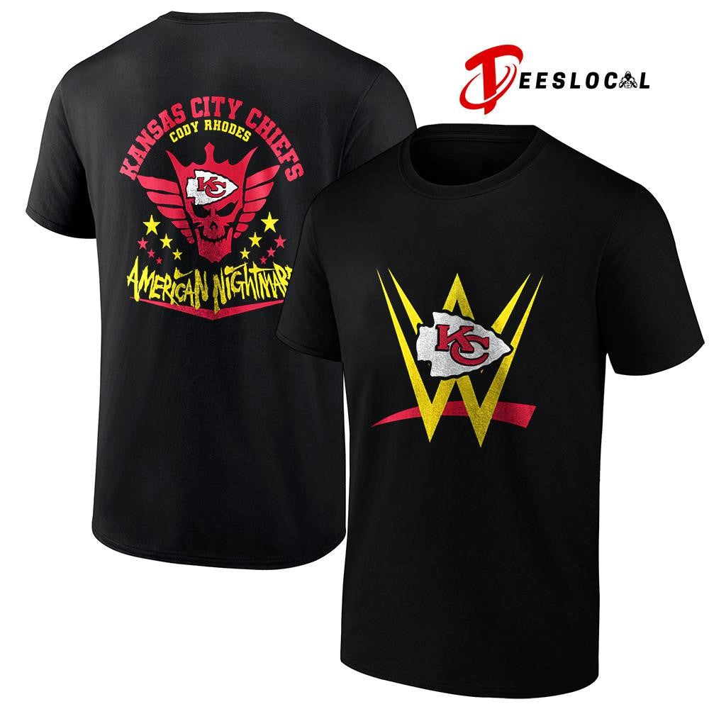 Kansas City Chiefs x Cody Rhones American nightmare logo shirt Unisex