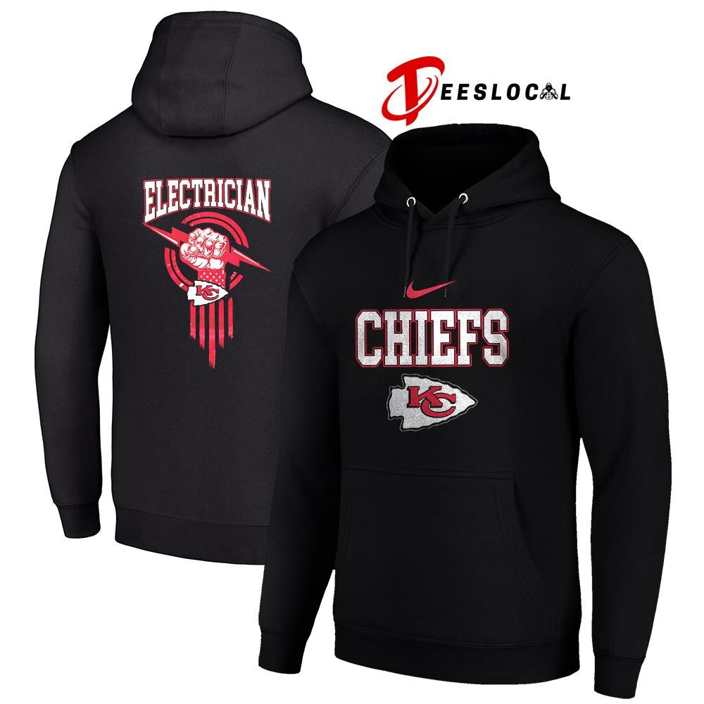 Kansas City Chiefs x Electrician logo shirt Unisex