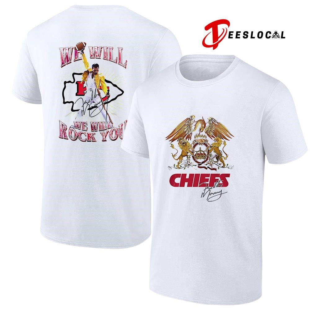 Kansas City Chiefs x Minnesota Vikings we will we will rock you signature shirt Unisex
