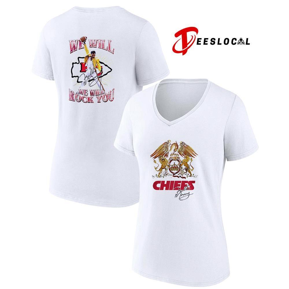 Kansas City Chiefs x Minnesota Vikings we will we will rock you signature shirt Unisex