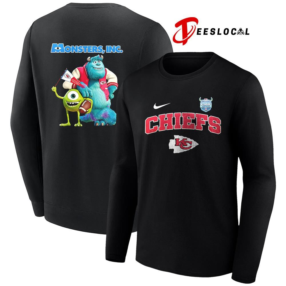 Kansas City Chiefs x Monsters inc cartoon shirt Unisex