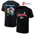 Kansas City Chiefs x Monsters inc cartoon shirt Unisex