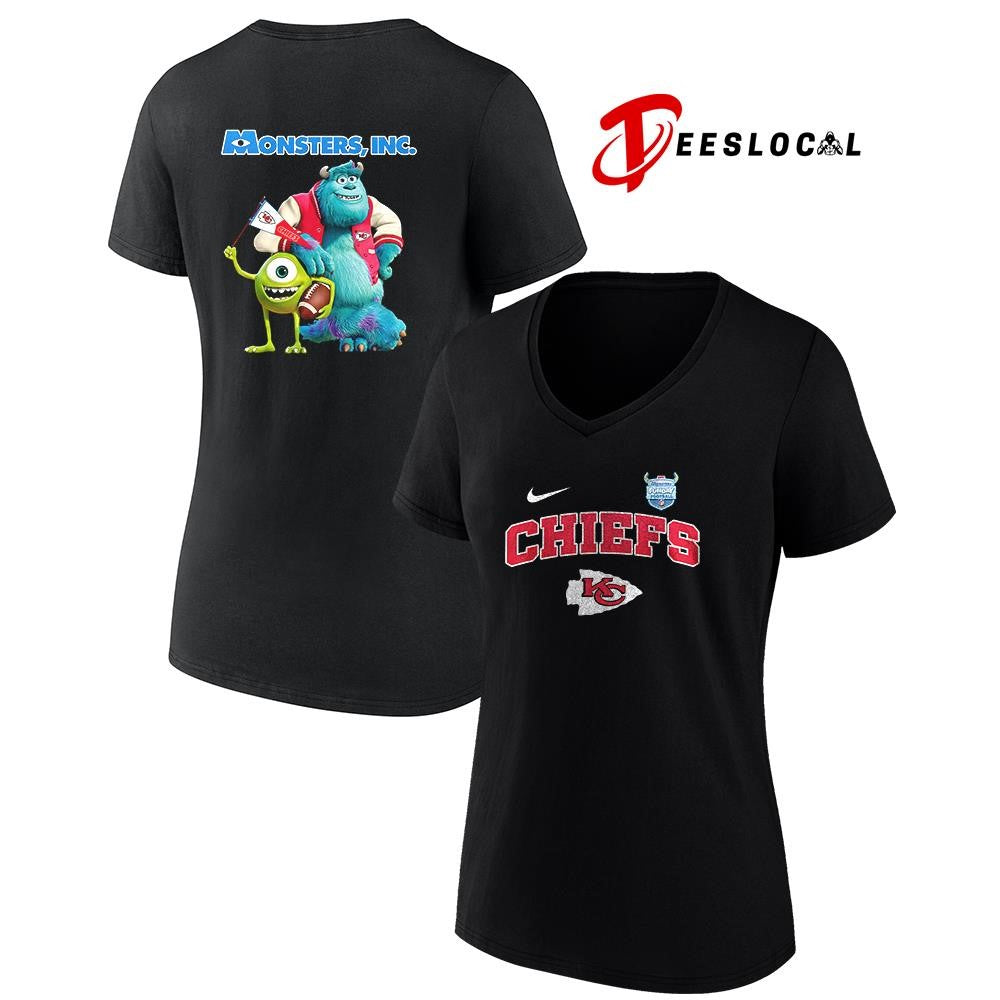 Kansas City Chiefs x Monsters inc cartoon shirt Unisex