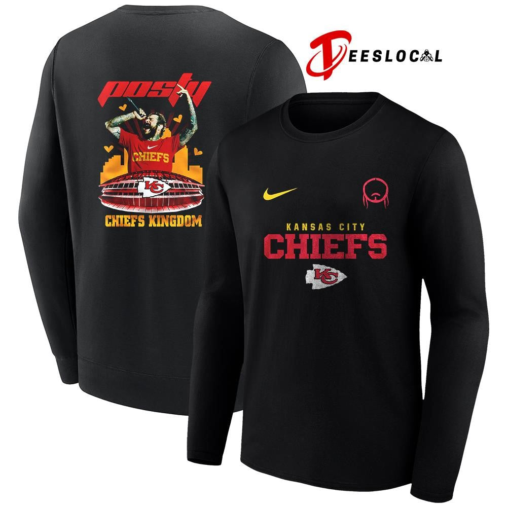 Kansas City Chiefs x Post Malone Posty stadium shirt Unisex