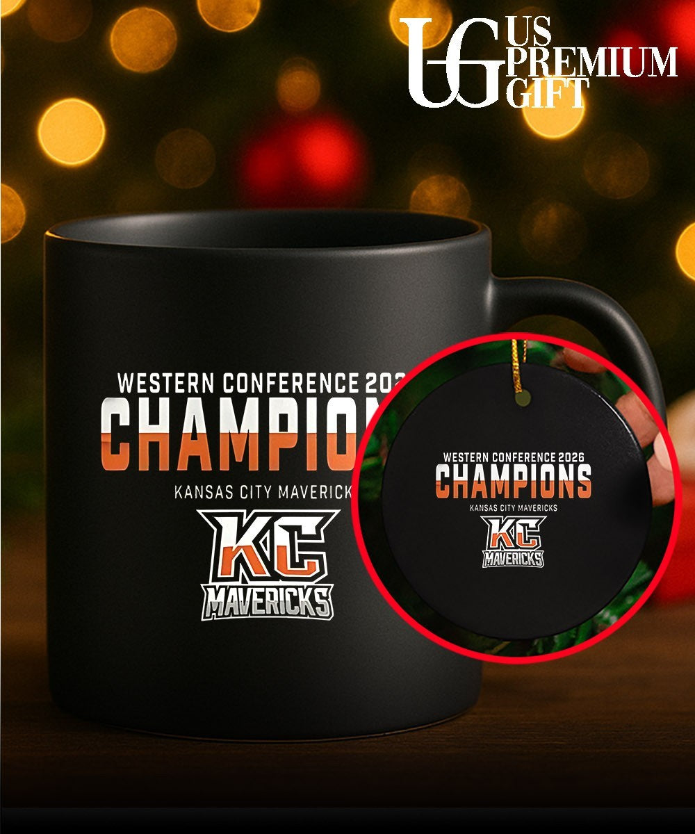 Kansas City Mavericks 2026 Western Conference Champions 2026 shirt Unisex