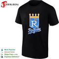 Kansas City Royals KC crown royal shield baseball logo vintage shirt Unisex