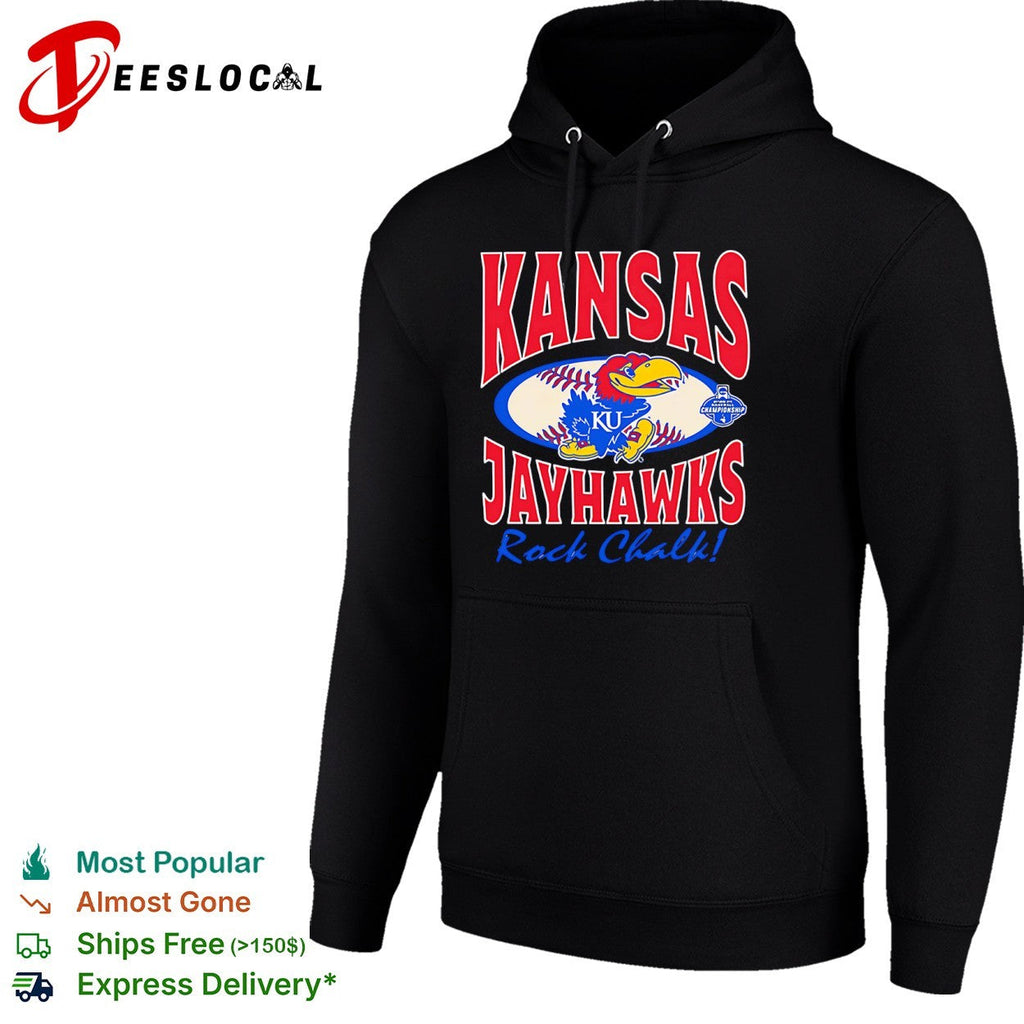 Kansas Jayhawks 2006 Baseball Championship Rock Chalk KU Jayhawk NCAA shirt Unisex