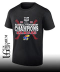Kansas Jayhawks 2026 Big 12 Baseball Tournament Champions shirt Unisex