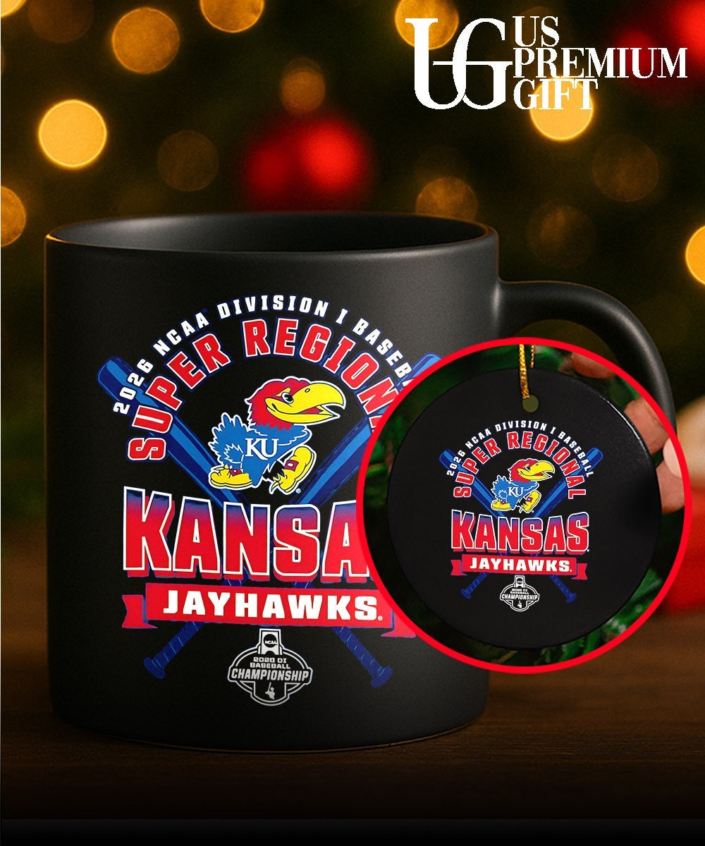 Kansas Jayhawks 2026 NCAA Division I Baseball Super Regional Championship shirt Unisex