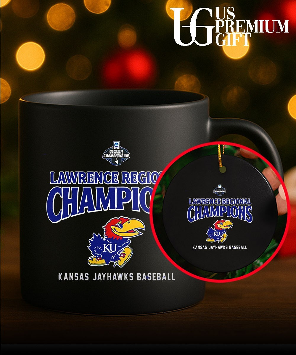 Kansas Jayhawks Baseball Lawrence Regional Champions 2026 shirt Unisex