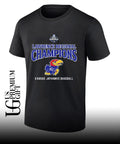Kansas Jayhawks Baseball Lawrence Regional Champions 2026 shirt Unisex