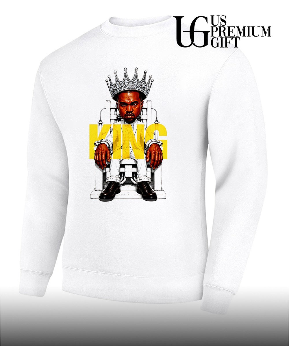 Kanye West King Electrocution Chair Art shirt Unisex